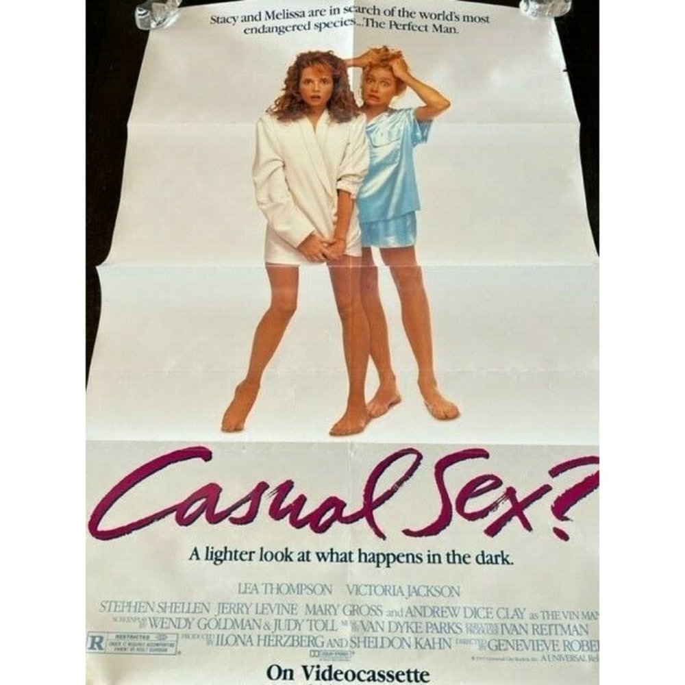 Movie Theater Cinema Poster Lobby Card 1987 Casual Sex Lea Thompson Victoria